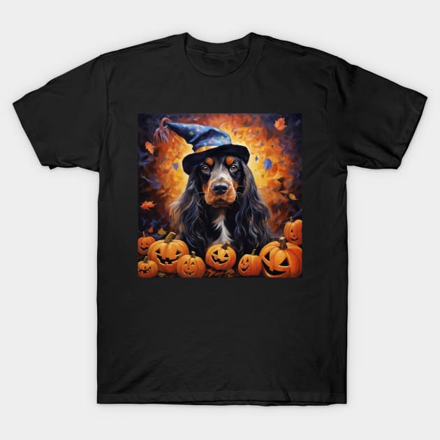 Cocker spaniel Halloween T-Shirt by NatashaCuteShop
